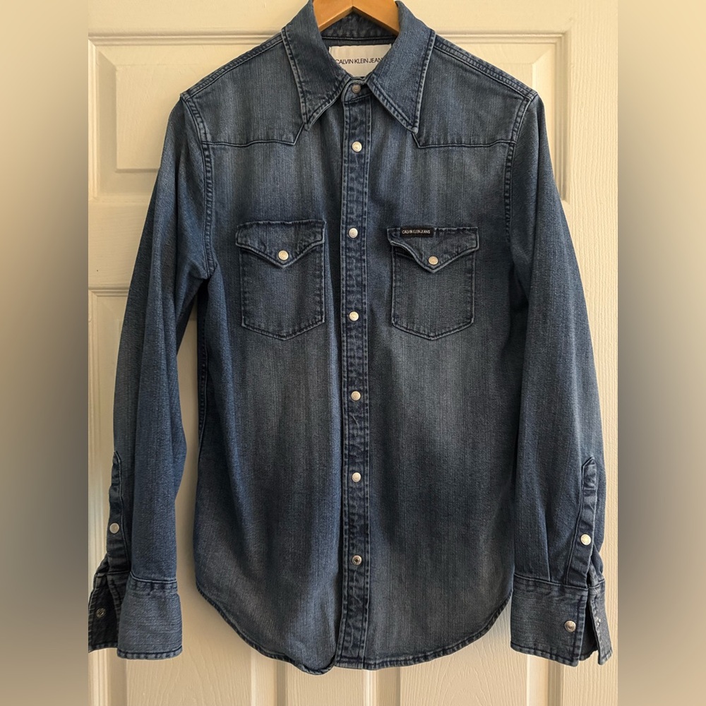 Calvin Klein - Denim Shirt - Picture 3 of 5